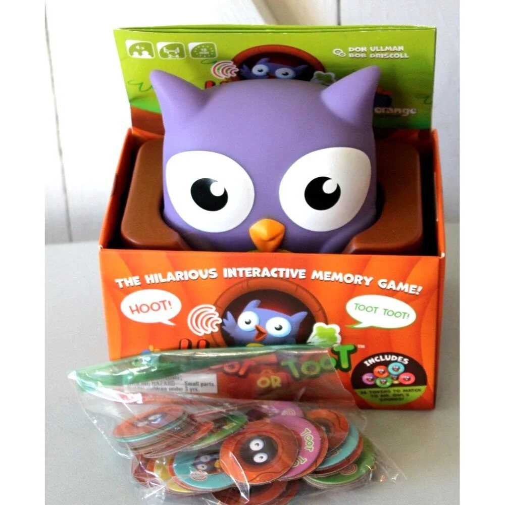Hoot or Toot The Hilarious Interactive Memory Game Ages 4+- 2023